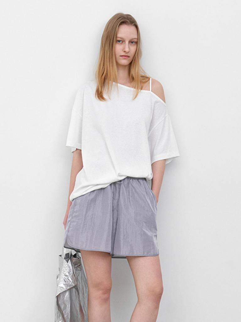 Atelier Nine Yu Nylon Dolphin Short Pants (Pt-5781)