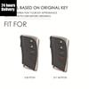 3/4 Bottons Genuine Leather Auto Key Fob Cover Case Fit For Lexus Nx Is Rx Es Gx Lx Ls Ux Gs 200 260 300 350 Nx200 Nx300 Rx350 Es300 Auto