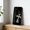 C-Cool Dark Gothic Cross Mark Phone Case For Samsung Galaxy A91,80,73,72 ,71,53,52,32 ,31,22,21s,20,Soft Black Case
