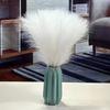 Forcella Singola Capelli di Canna Simulati Capelli di Canna Artificiali Decorazione per la Casa Decorazione Semplice Capelli di Canna a Forcella Singola Fiore Artificiale Oggetti di Scena per Servizi Fotografici