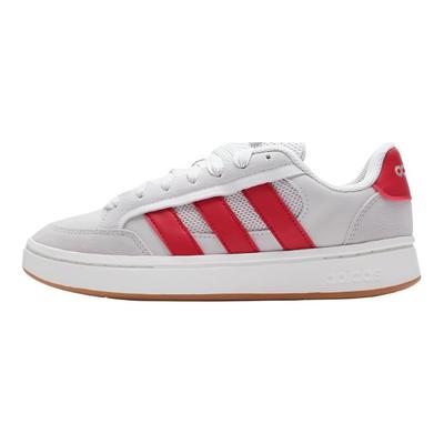 GC Alpha Sk8 Confortables Durables Légères Respirantes Hautes Baskets de Skate Baskets Unisexe Blanc Rouge HQ7365