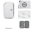 Fashion Polyester Card Case Zipper Large Capacity RFID Card Holder Waterproof Travel Coin Purse Unisex