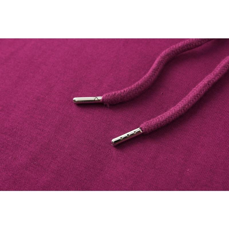 Pánská mikina s dlouhým rukávem, podzimní jednobarevná, s kapucí