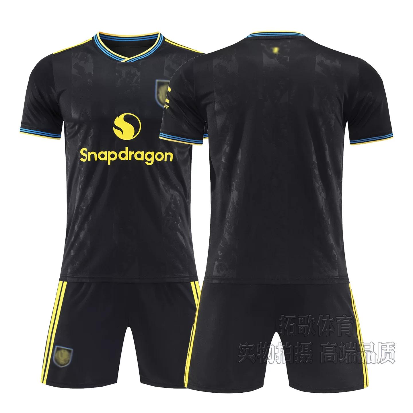 2526 Third Football Jerseys Black 24