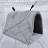 Parrot Hammock with 2 Hanging Hooks Warm Snuggle Hut Cage Tent for Cockatiels