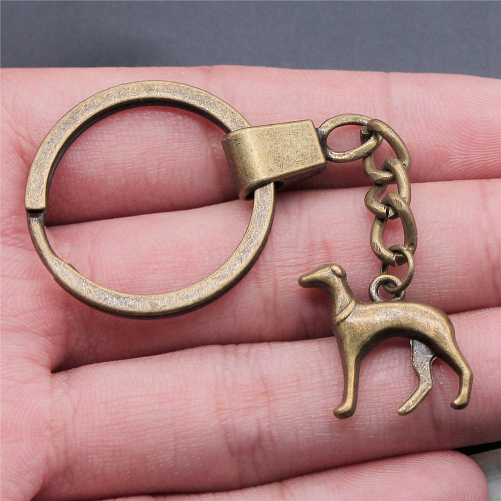 Cat Dog Rabbit Cute Pets Trio Antique Bronze Metal Keychain Best Seller Gift for Animal Lovers
