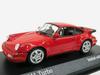 European Exclusive Scale Porsche 911 Turbo 1990 964 Model 1/43 (Red)