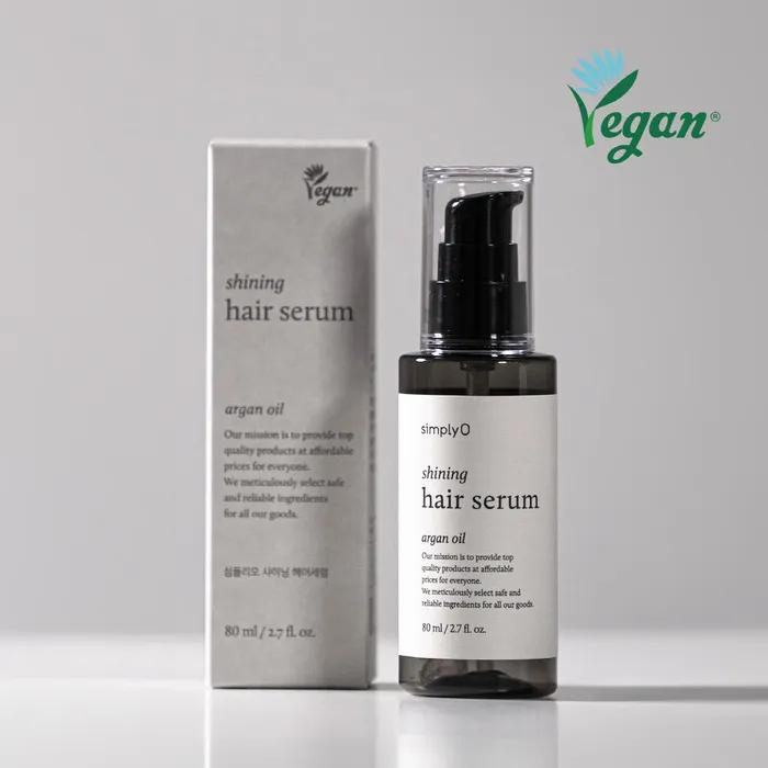 Non-sticky Argan Oil Shining Hair Serum 80ml