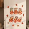 Traditional Chinese Designs Refrigerator Magnets Attracting Wealth Blessings Housewarming Decorations Durable Lucky Charms