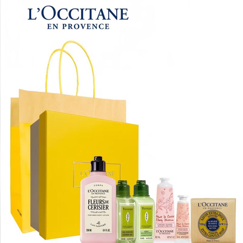 L Occitane Cherry Blossom Deluxe Set