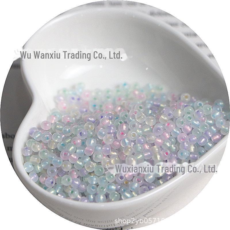 3mm Jade Glas Reisperlen für handgemachten DIY Schmuck: Armbänder, Halsketten, Ringe