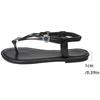 Summer women's flip toe casual herringbone fashionable rhinestone temperament beach sandals