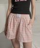 WAIKEI Check Boxer Shorts Pink