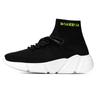 Autumn and winter new casual shoes men's trend versatile sports write light flying socks shoes large size