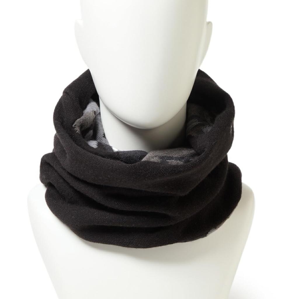 New Era Twisted Neck Warmer, Black/Woodland Camo, Free Twisted Neck Warmer Flag Embroidery