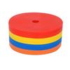 aleawol Flat Marker Set of 32 (4 Colors) - Ideal for Soccer, Futsal, Flat Cones, Spot Markers, and Includes Stand and Storage Bag.