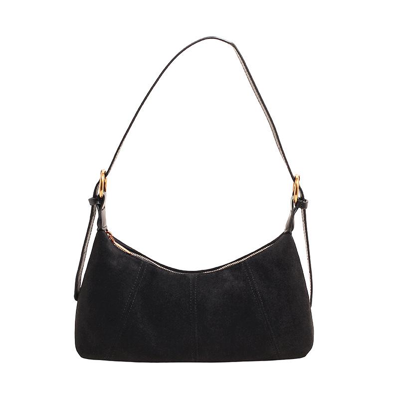 Französischer Chic Damen Herbst Schultertasche mit großem Fassungsvermögen