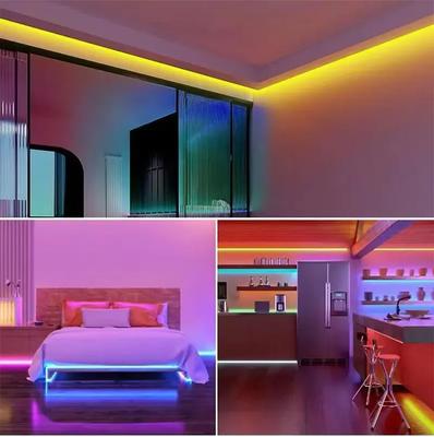 USB Flexible Waterproof Neon Light Strip 3M/5M RGB Remote Control LED Neon Light for Party Bedroom Neon Decoration Light