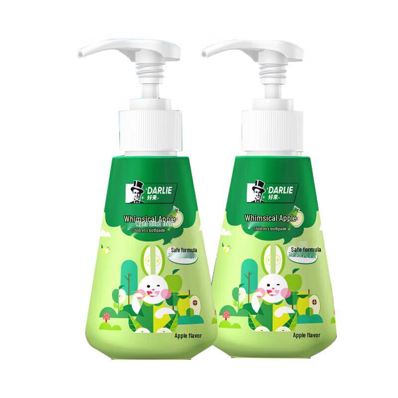 

Darlie Kids 2-12 Yrs Apple Flavor Fluoride Pump Toothpaste