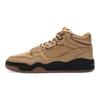 Li Ning Yue Bai Hi Lässig Vielseitig Dicke Sohle Höhenerhöhend Fleece Warm Rutschfest Abriebfest Mid-Top Sneaker Damen Sneaker AGCU314-9