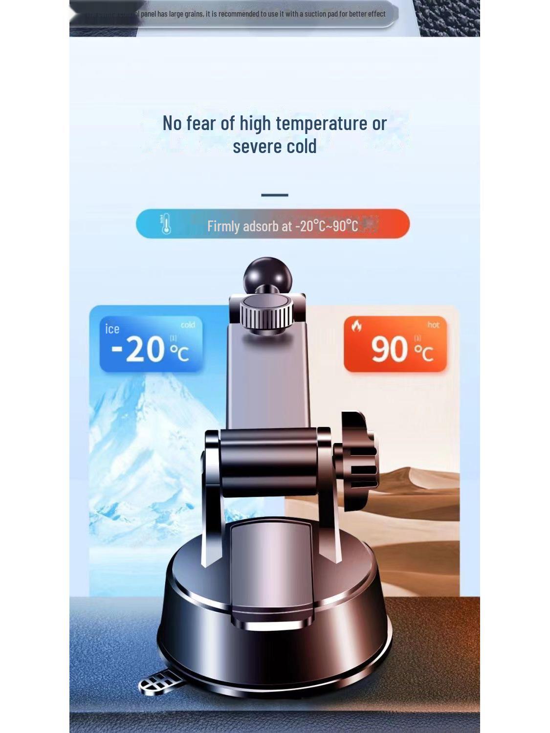 

Многофункциональный держатель телефона на приборную панель автомобиля с зарядкой и автоматическим распознаванием для электромобилей Turret suction cup single accessory