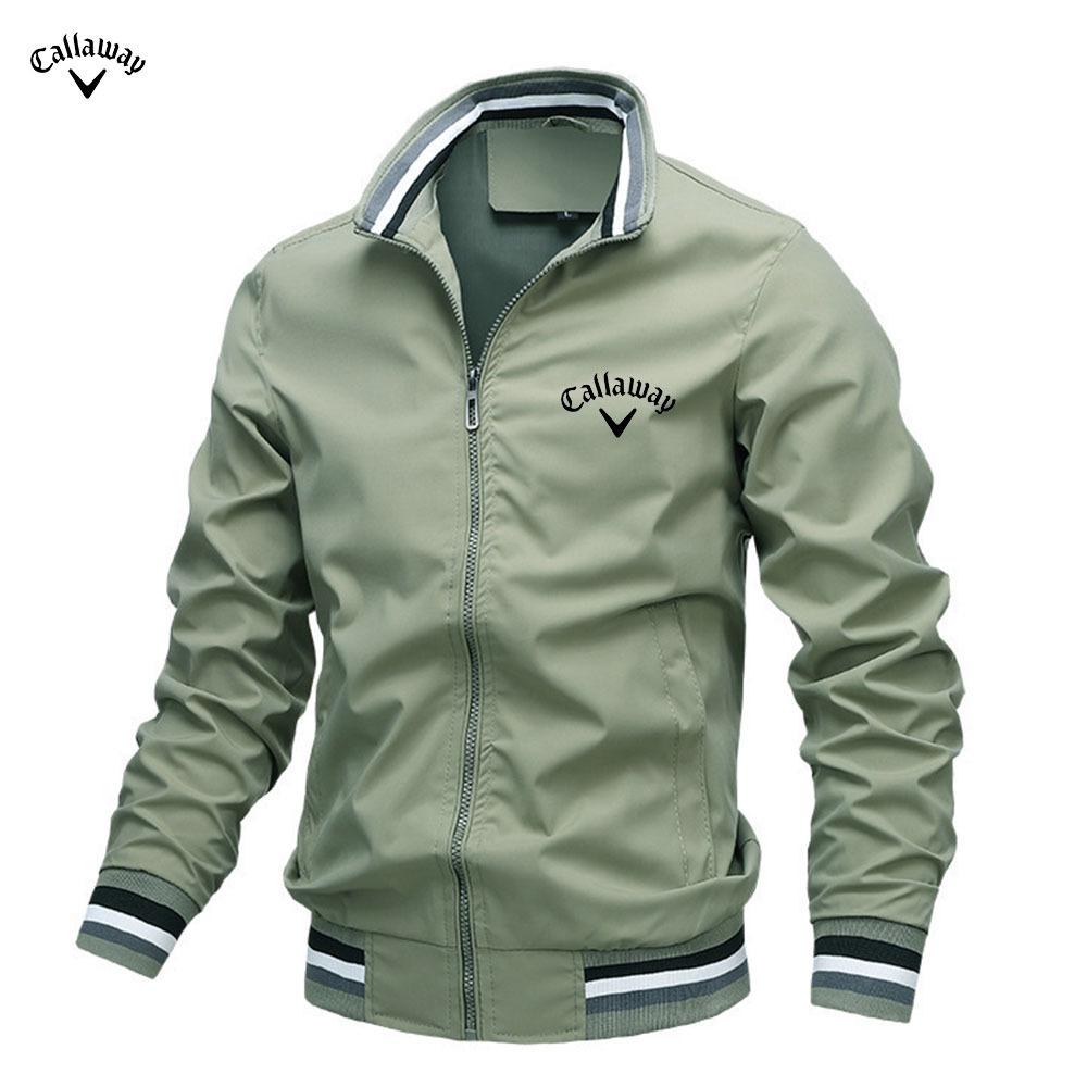 Men’s Printed Cross-Border Casual Jacket - Spring/Autumn Sports Outerwear XL (US: M)