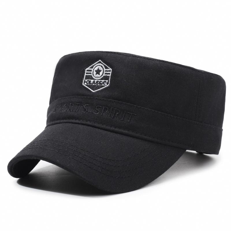 British Style Flat Cap Men's Hat Four Seasons Breathable Cap