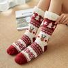 1 Pair Women'S Fuzzy Socks Thick Warm Slipper Fuzzy Socks Sleep Socks Winter Soft Comfort Fluffy Socks