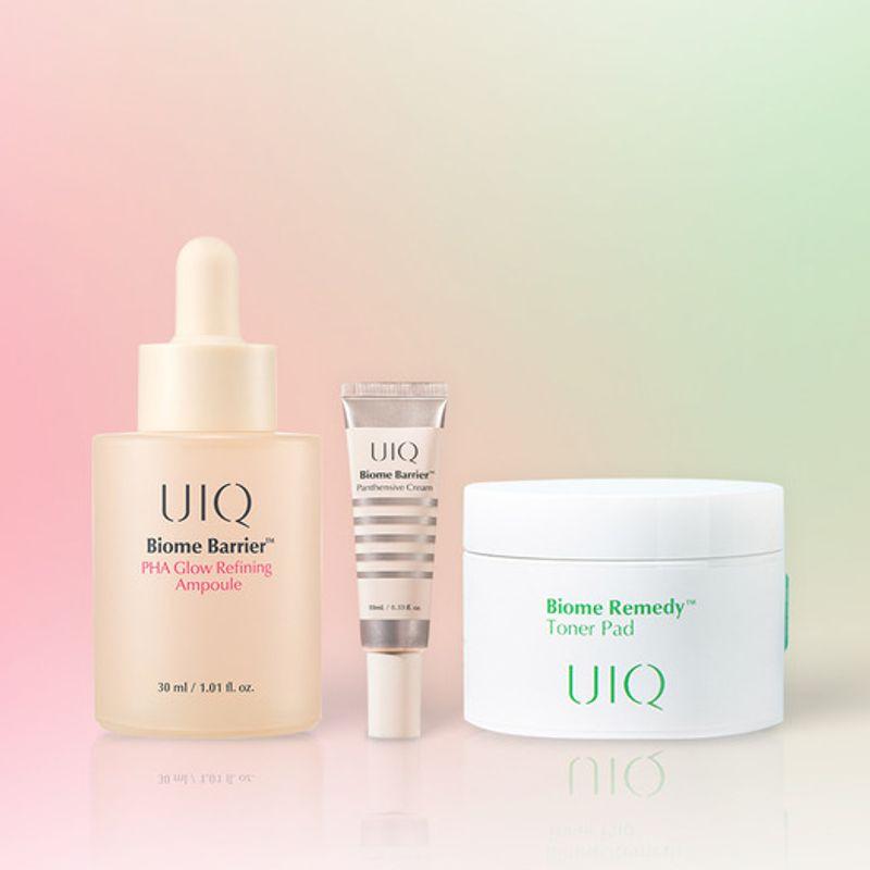 

UIQ [3 types of skin bump relief] Barrier PHA Ampoule + Remedy Toner Pad 70 sheets + Pantensive Cream 10ml