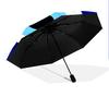 1 PC Automatic Folding Umbrella - The Evil Eye Pattern, Portable & Foldable Design with 8 Ribs, Christmas Birthday Gifts