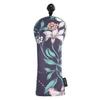 Hawaiian Style Soft PU Leather Printing Golf Club Headcover 3pcs Set Bundled Driver Fairway Wood Hybrid Covers 5