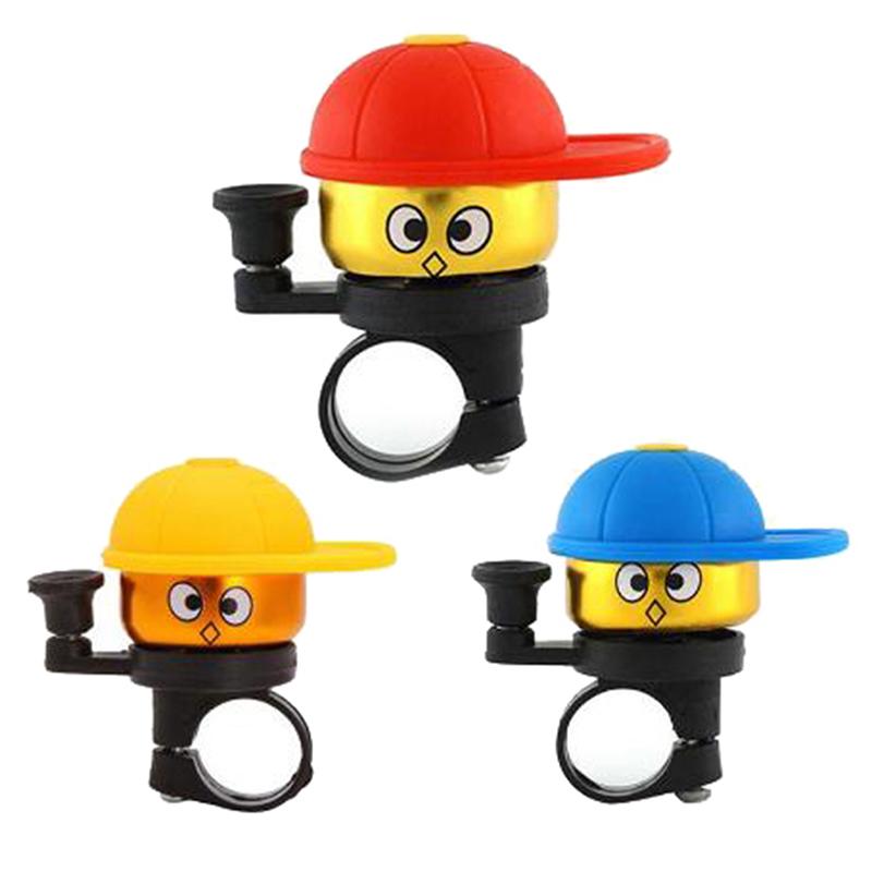 1 Adet Çocuklar Sevimli Bisiklet Zili Mini Bisiklet Zili Bisiklet Halkası Alarm Gidon Zil Kornası