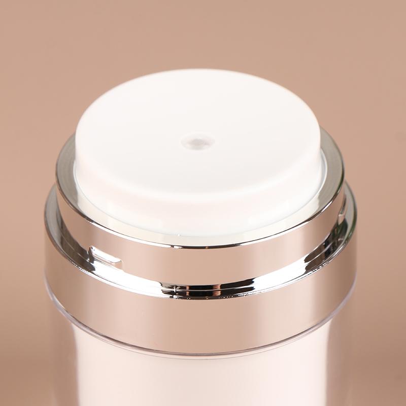Airless Empty Pump Jar Refillable Creams Gels Lotions Dispenser Travel Leak Proof Cosmetic Container Moisturizer Vacuum Bottle
