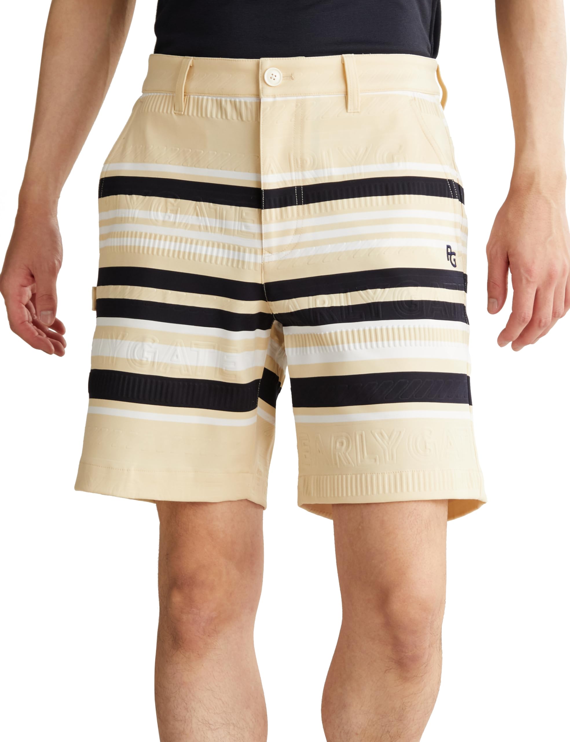 

shorts Golf base 7 [Pearly Gates] Men s (TEXBRID stretch) / / 053-4132409 041_Champagne [3L]