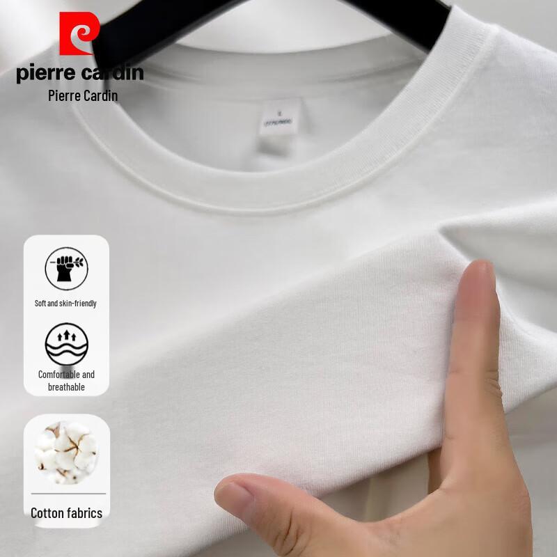 Pierre Cardin Men s Heavyweight Cotton Long-Sleeve T-Shirt 2XL