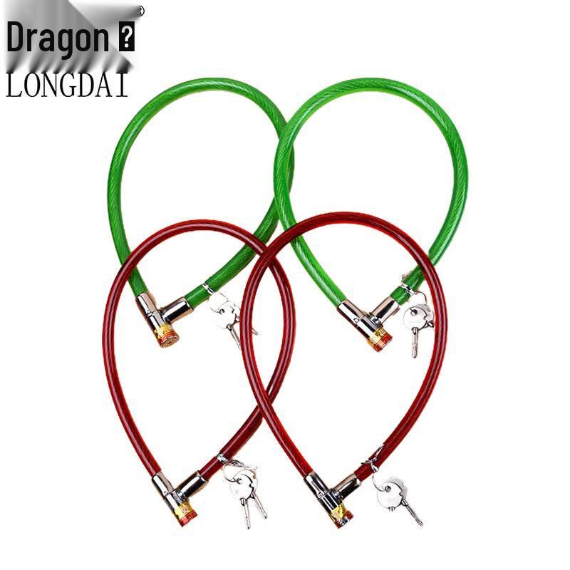 Longdai Portable Steel Wire Bicycle Lock