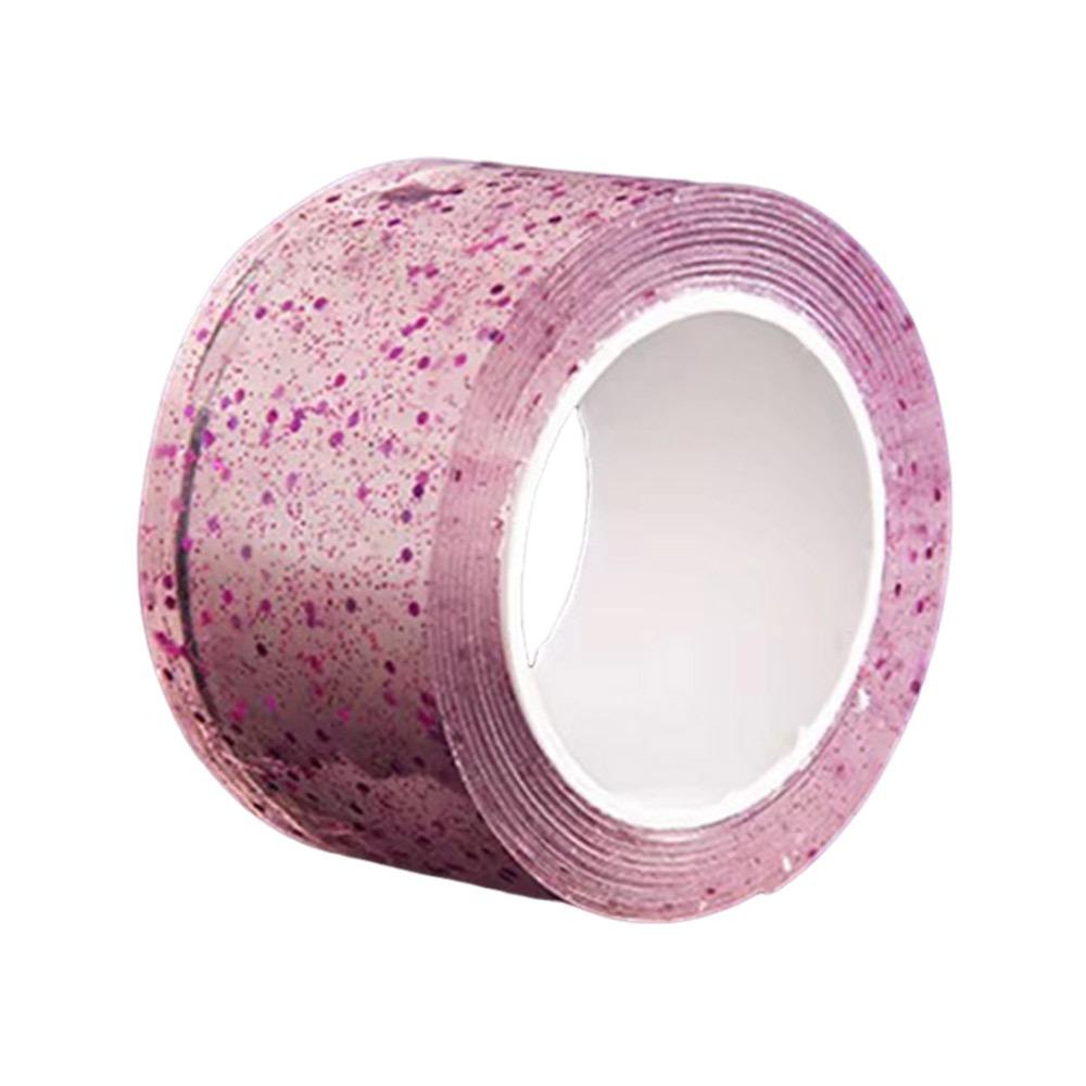 

Клейкі стрічки для саморобки, надування бульбашок, іграшка-щипавка, двосторонні клейкі стрічки Purple 0.7mm*2cm*3m