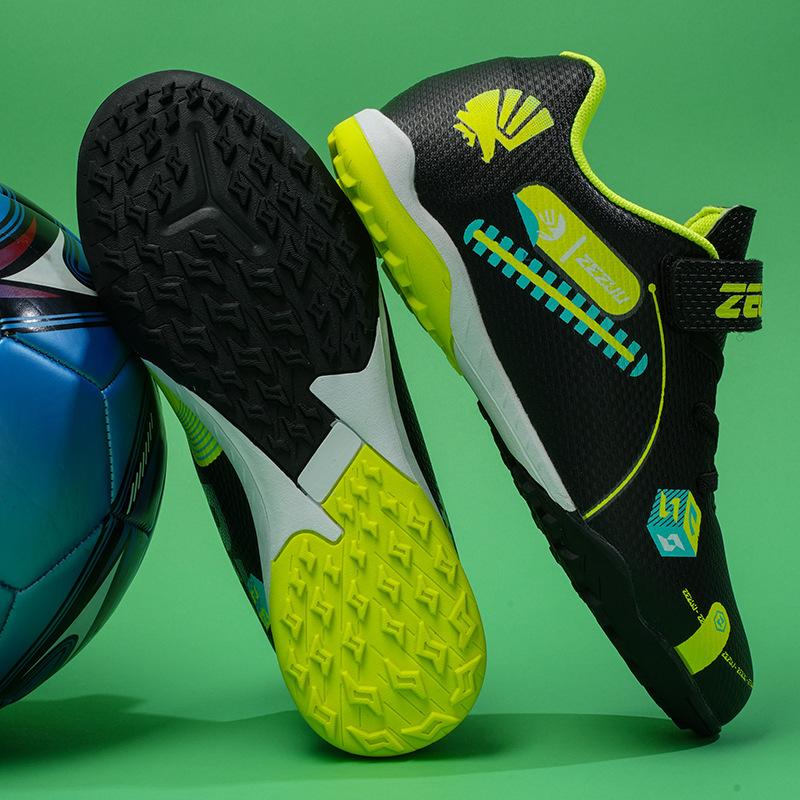 Football Shoes High Top Men's TF Broken Nails Teen Elementary School Children's Training Large Size Adult Competition AG Long Nails