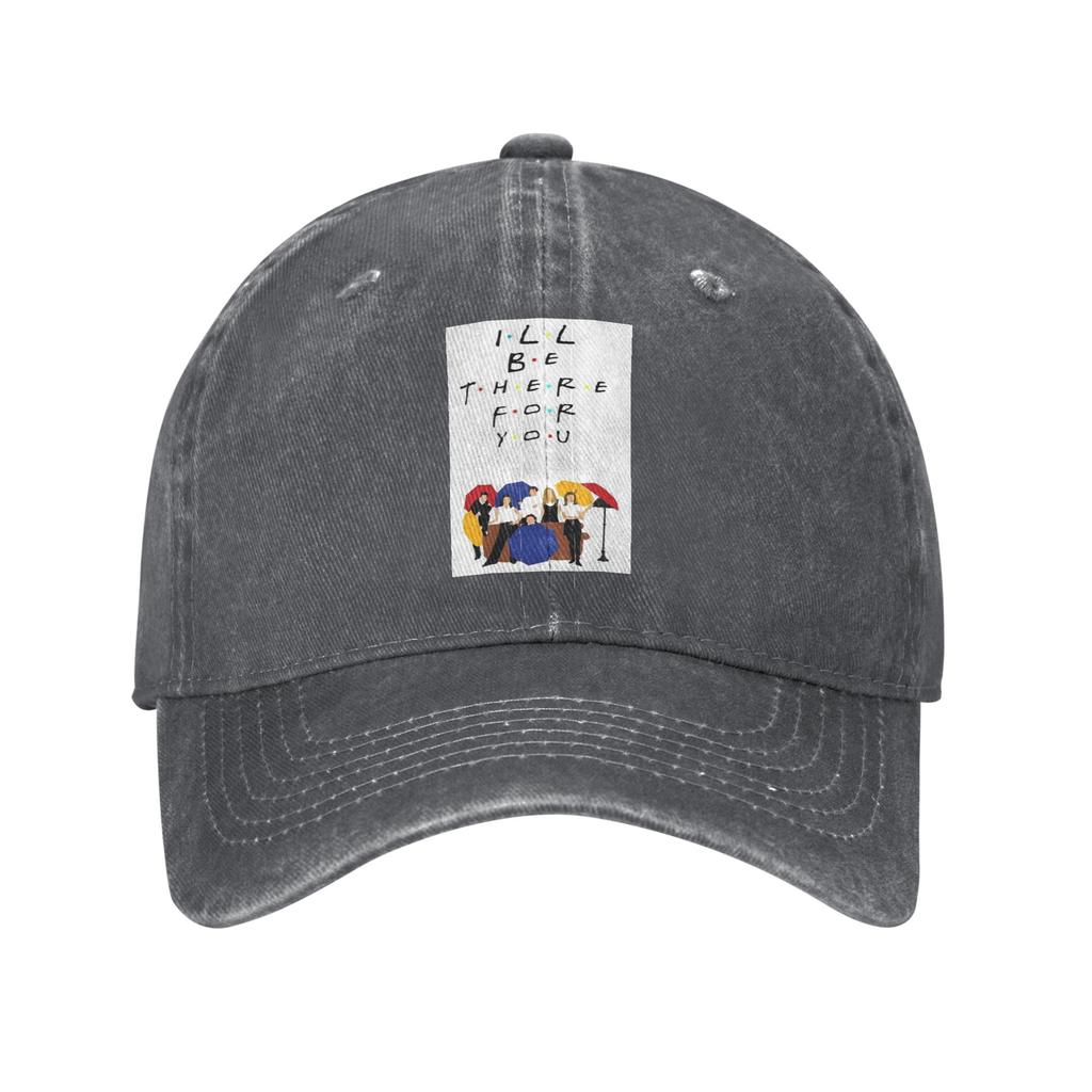 Friend TV Show Washed Denim Cap Casual Baseball Caps Adjustable Hat Summer Unisex Baseball Hats
