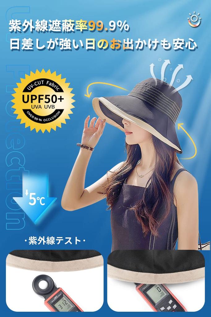 UV Protection Hat for UV Wide Small Face Chin Sun Easy to Adjustable Beautiful Actress Scala Hat [ARSZHORSVS] Women, Protection, Brim, Effect, Strap,