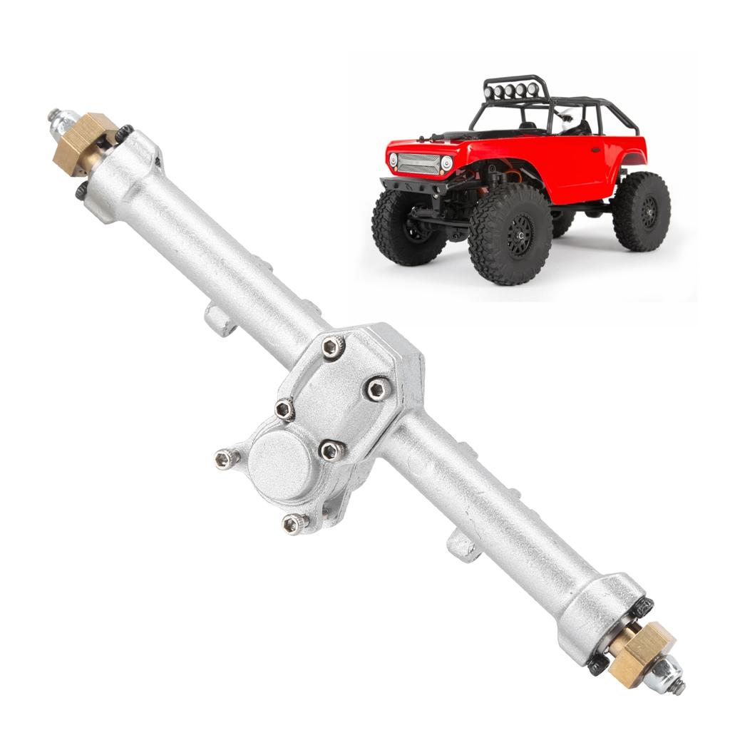 RC Metal Complete Rear Axle Shaft Assembly for   SCX24 90081 1Celsius24 RC Car Upgrade Parts