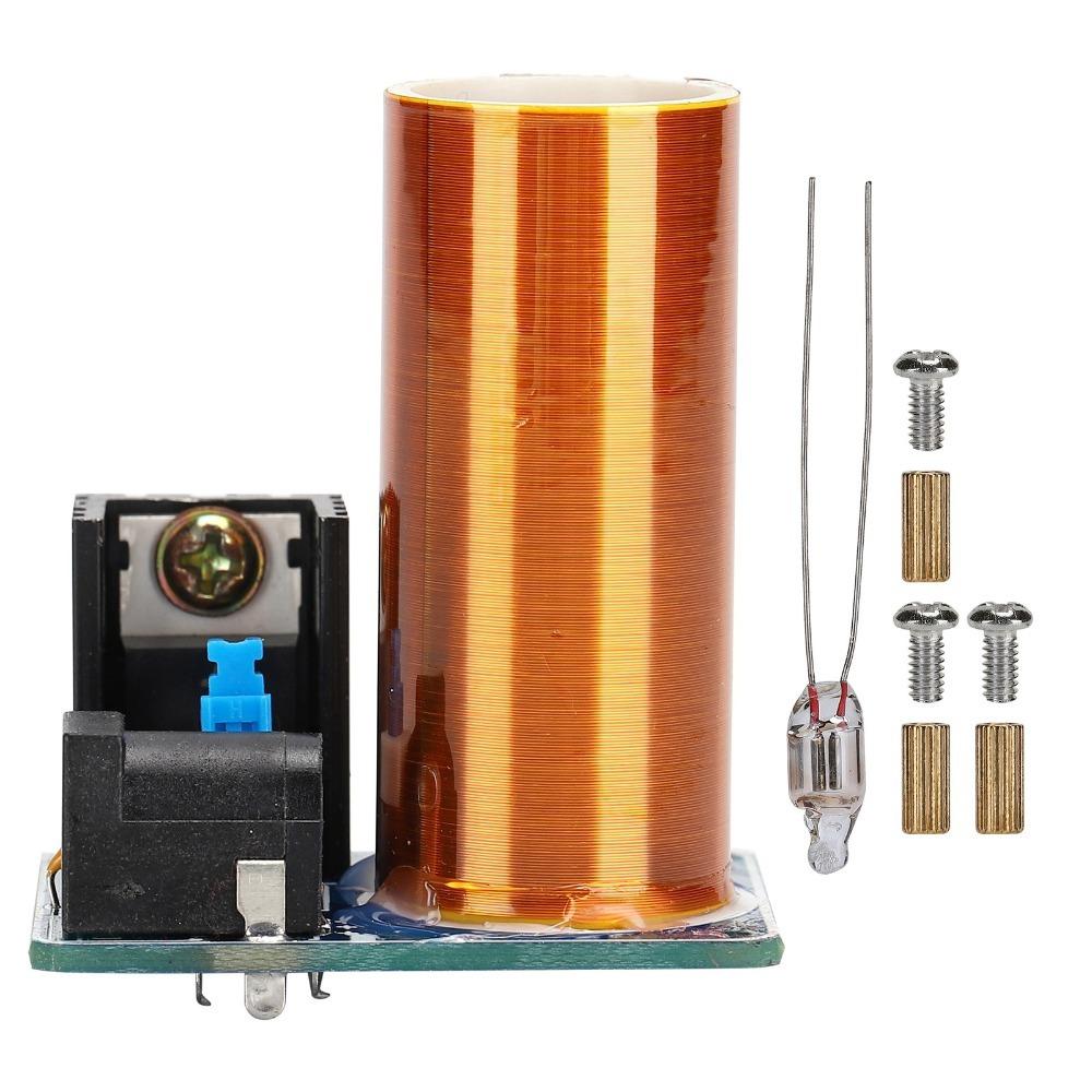 

High Efficiency Mini Coil Kit High Voltage DIY Electronics LED Spark Module Kit Finished Product Durable індиго