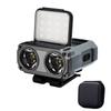 Ultrahelle wiederaufladbare Mini-Stirnlampe, LED-Clip-on-Cap-Licht, wasserdichte Sensor-Hut-Taschenlampe, Stirnlampe für das Angeln im Camp