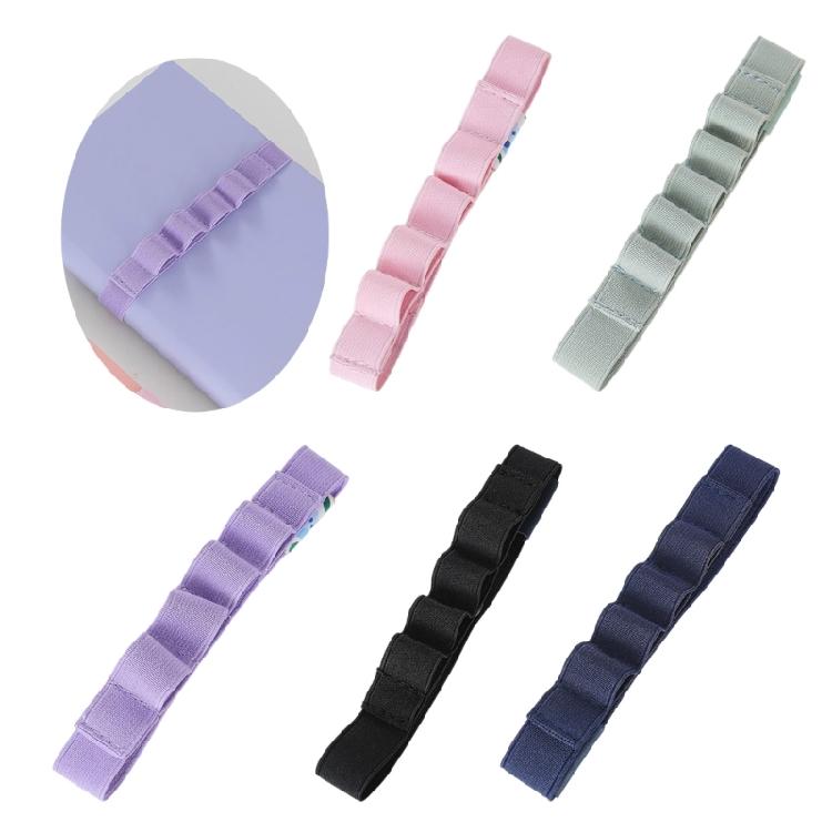 4 Pezzi Fascia Elastica Regolabile Fermapenne Organizzatore Penna per Taccuino Segnalibri Elastici con Clip Integrata per Diario
