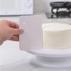 2Pcs Cake Scraper Set Cake Decorating Tools Plastic Cake Smoother Scraper Kit Pastry Cream Butter Scraper Tools DIY Baking Tool