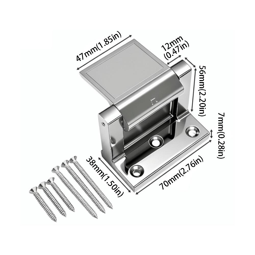 

Security Door Lock Extra High Resistance Security Lock Resistance Home Door Lock In-Swinging Doors срібний