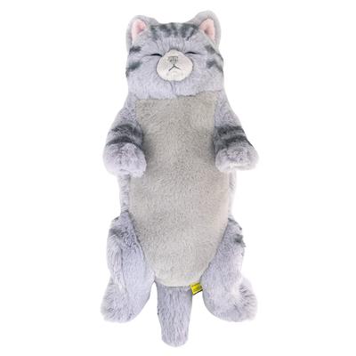 Sunlemon Knee Cat, Mackerel Tabby, Sleeping Soundly, 21 X 47 X 14 Cm, Plush Animal, P-8222