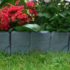 Garteneinfassung, Steineffekt, Gartenzaun, Rasenkante für Landschaftsbau, Hof, Pflanzen, Blumenbeet, Kunststoff-Einfassung, Zaun