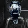 Pugms9 Crystal Gear Shift Head LED Illuminated Logo Car Gear Head for Skoda Octavia Kodiaq Fabia Rapid 3 Karoq Superb VRS Accessories
