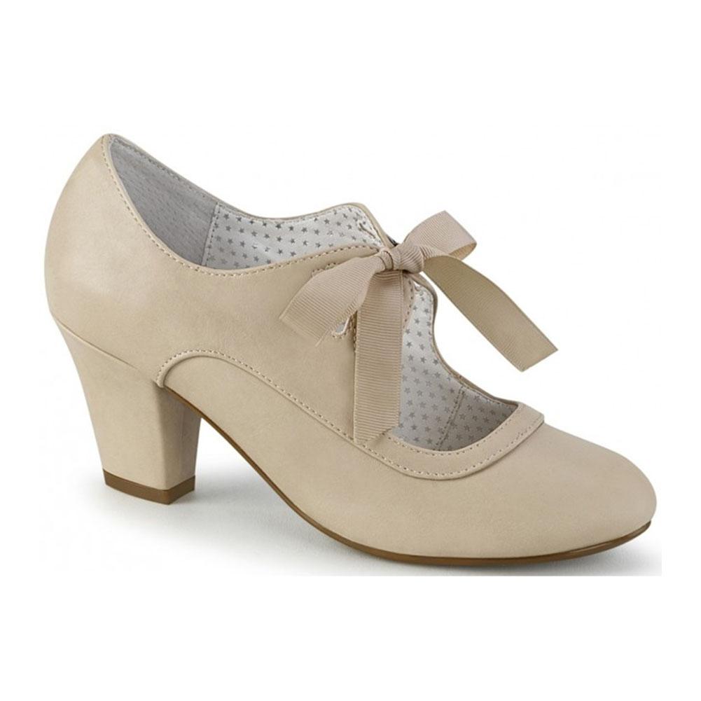 mary jane lace up heels